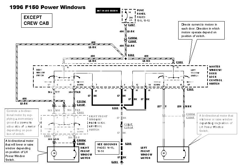 window motor wiring problems - Ford Truck Enthusiasts Forums